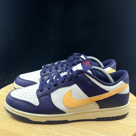 NEW Nike Dunk Low ‘From Nike To You’ Purple Yellow FV8106-181 Men's Size 9 - Picture 7 of 10